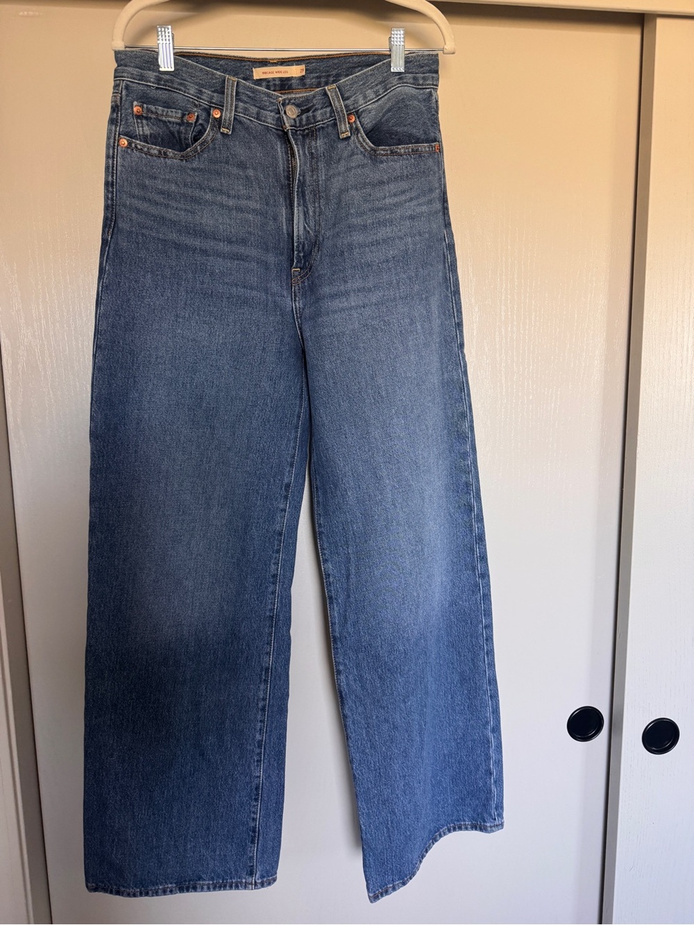 Levi’s ribcage wide leg jeans